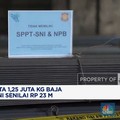 Video : Kemendag Sita 1,25 Juta Kg Baja Tak Sesuai SNI
