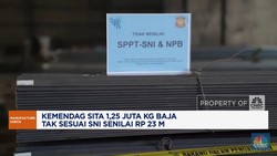 Video : Kemendag Sita 1,25 Juta Kg Baja Tak Sesuai SNI