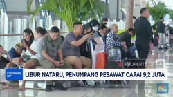 Video : Libur Nataru, Penumpang Pesawat Capai 9,2 Juta