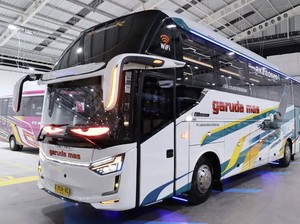 PO Garuda Mas Rilis Armada Baru: Kombinasi Bodi Laksana dan Sasis Hino