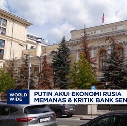 Video: Putin Akui Ekonomi Rusia Memanas & Kritik Bank Sentral