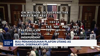 Video: RUU Penangguhan Plafon Utang AS Gagal Disepakati DPR