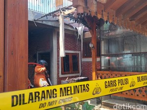 Rumah Makan di Kulon Progo Terbakar, Pemicunya Diduga Tabung Gas Bocor