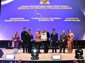 Top! BRI Sabet 2 Penghargaan di Anugerah Keterbukaan Informasi Publik 2024