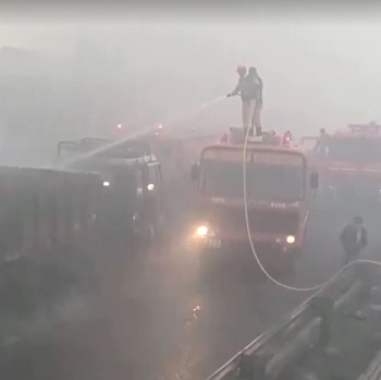 Potret Ledakan Truk Tangki Gas, 12 Orang Tewas Puluhan Luka luka