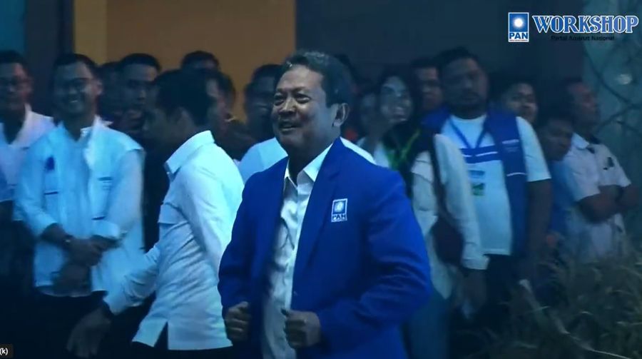 Menteri Kelautan dan Perikanan (KKP) Sakti Wahyu Trenggono resmi menjabat Wakil Ketua Umum PAN. (Tangkapan Layar Youtube)