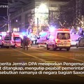 Video: Mobil Tabrak Kerumunan di Pasar Natal Jerman, 2 Orang Tewas