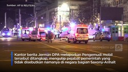 Video: Mobil Tabrak Kerumunan di Pasar Natal Jerman, 2 Orang Tewas