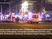 Video: Mobil Tabrak Kerumunan di Pasar Natal Jerman, 2 Orang Tewas