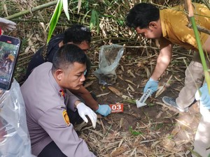 Tengkorak Manusia Pakai Kaos Pasukan Jarang Pulang Hebohkan Warga Inhu