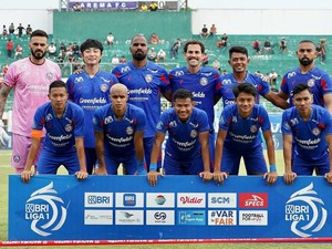 Arema FC Ingin Tutup Putaran Pertama dengan Happy Ending