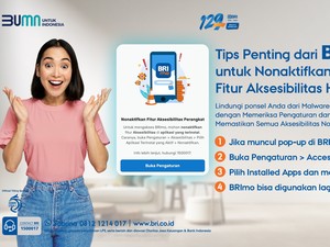 Cara Menonaktifkan Aksesibilitas di Smartphone, Transaksi BRImo Makin Nyaman