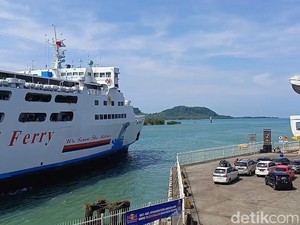 Anak Krakatau Siaga III, Penyeberangan Bakauheni-Merak Normal