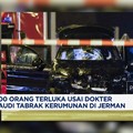 Video: 200 Orang Terluka Usai Dokter Saudi Tabrak Kerumunan di Jerman