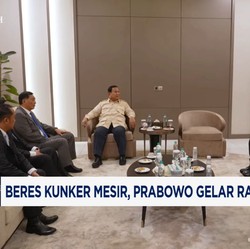 Video: Beres Kunker Mesir, Prabowo Gelar Rapat Bahas Nataru