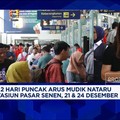 Video: Pantauan Arus Mudik Jelang Nataru, Stasiun Dipadati Penumpang