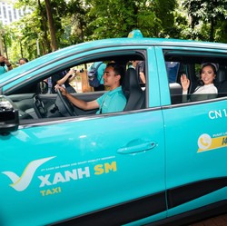 Resmi Mengaspal di RI, Ini 5 Janji 'Hijau' dari Taksi Listrik Xanh SM