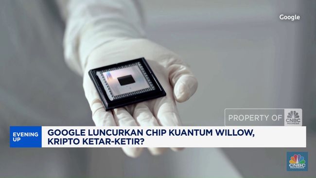 Video : Google Luncurkan Chip Kuantum Willow, Kripto Ketar-Ketir?