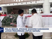 Video: Stasiun Whoosh Karawang Layani Penumpang Selama Nataru