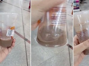 Pesan Minuman Tanpa Es, Jadinya Dikit Banget