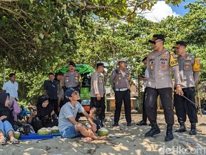 Kapolres Trenggalek Imbau Wisatawan Hati-hati di Destinasi Wisata Pantai