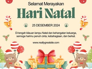47 Poster Natal 2024, Sambut Kelahiran Yesus Kristus dengan Penuh Kebahagiaan
