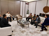 Pulang dari D-8 Mesir, Prabowo Langsung Rapat Bahas Nataru di Halim