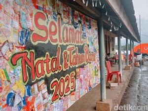 Suasana Natal di Pengungsian Lewotobi: Kreativitas di Tengah Keterbatasan
