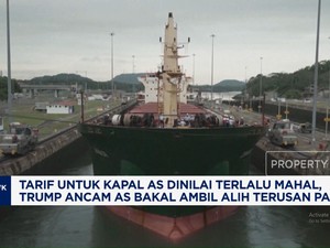  Tarif Terlalu Mahal, Trump Ancam Ambil Alih Terusan Panama