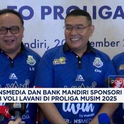 Video: Transmedia & Bank Mandiri Sponsori Lavani di Proliga Musim 2