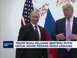 Video: Akhiri Perang Rusia-Ukraina, Trump Buka Peluang Bertemu Putin