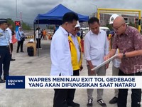 Video:Wapres Tinjau Exit Tol Gedebage Yang Akan Beroperasi Saat Nataru