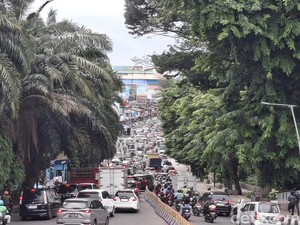 Arus Lalin Kota Bogor Padat di Sejumlah Titik Sore Ini