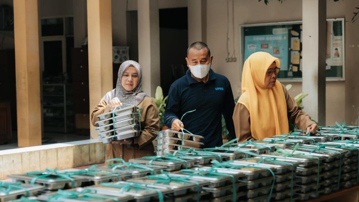 Badan Gizi Nasional (BGN) tegaskan Program Makan Bergizi Gratis Nasional tidak memakan biaya tambahan. (Dok: BGN)