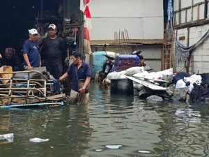 Wanti-wanti ke Warga Jakut Berkawan dengan Rob hingga Tahun Berganti