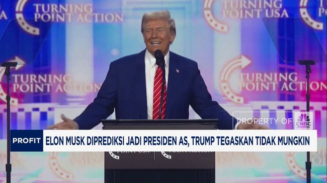Elon Musk Diprediksi Jadi Presiden AS, Trump Sebut Tak Mungkin