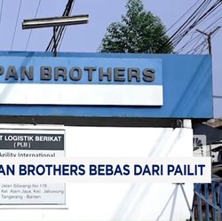 Video: Emiten Tekstil Pan Brothers Bebas dari Pailit