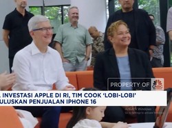 Video: Tim Cook 'Lobi-lobi' Demi Muluskan Penjualan Iphone 16 di RI