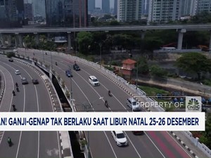 Video: Ganji-Genap Tak Berlaku Pada Tanggal 25 & 26 Desember
