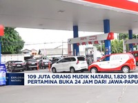 Video: Jutaan Orang Mudik Nataru, 1.820 SPBU Pertamina Buka 24 Jam