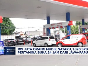 Video: Jutaan Orang Mudik Nataru, 1.820 SPBU Pertamina Buka 24 Jam