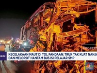 Video : Kecelakaan Maut di Tol Pandaan, Hantam Bus Isi Pelajar SMP