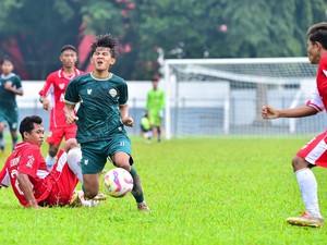 Persigar Vs Persima Berakhir Imbang, Kepemimpinan Wasit Disorot