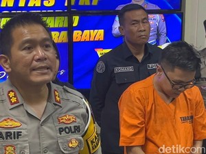 Pengemudi Mercy Mabuk Tabrak 6 Kendaran di Surabaya Jadi Tersangka