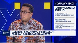 Video: Punya 10 Ribu Ton, Stok Daging Sapi di Jakarta Aman Saat Nataru