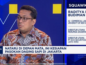 Video: Punya 10 Ribu Ton, Stok Daging Sapi di Jakarta Aman Saat Nataru