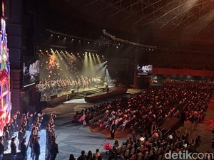 20 Ribu Umat Kristiani Ikuti Ibadah Natal di Gereja Terbesar se-Indonesia