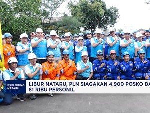 Video: Libur Nataru, PLN Siagakan 4.900 Posko & 81 Ribu Personil