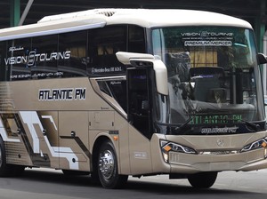 Emang Boleh Semewah Ini? PO Atlantic PM Rilis Bus Baru dengan Kursi ala Sofa