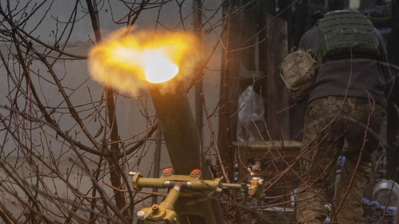 Firefighters work at a site of a Russian missile strike, amid Russia's attack on Ukraine, in Dnipropetrovsk region, Ukraine December 25, 2024.  Press service of the State Emergency Service of Ukraine in Dnipropetrovsk region/Handout via REUTERS ATTENTION EDITORS - THIS IMAGE HAS BEEN SUPPLIED BY A THIRD PARTY. WATERMARK FROM SOURCE.